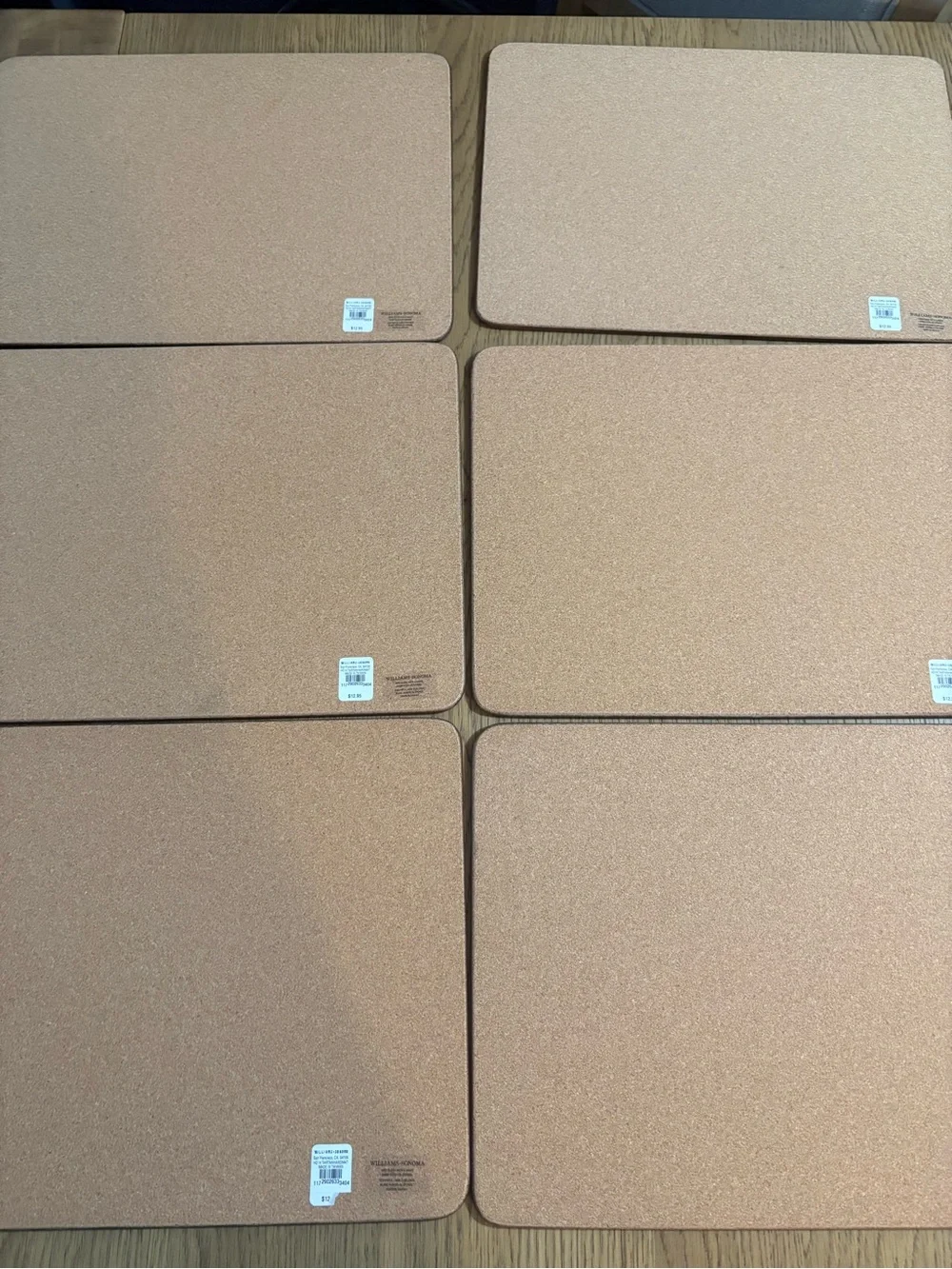 Williams Sonoma Cork Cutting/Serving Board in Natural Cork